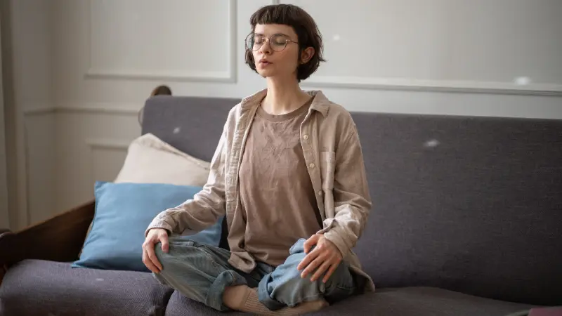 Abdominal breathing image